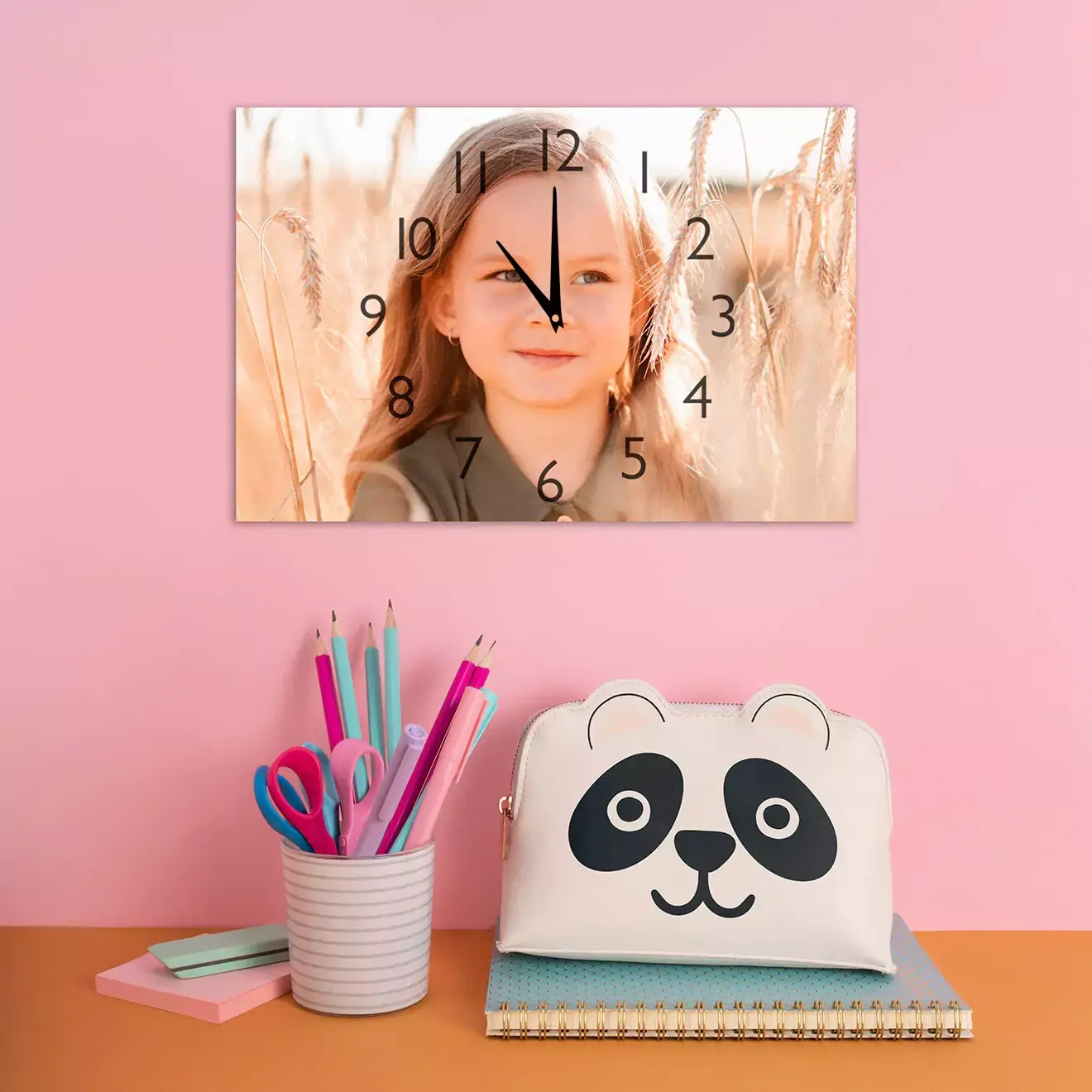 Personalised Canvas Clock – A Timeless Gift with Heart