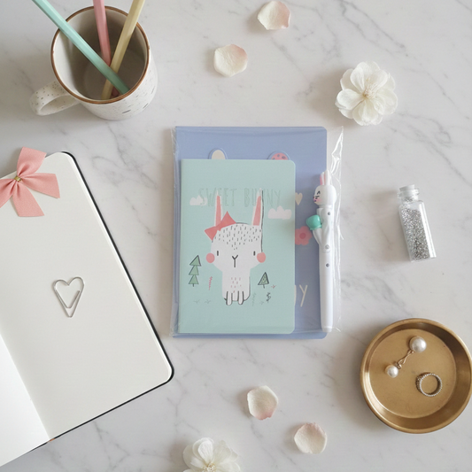 Honey Bunny Notebook Duo