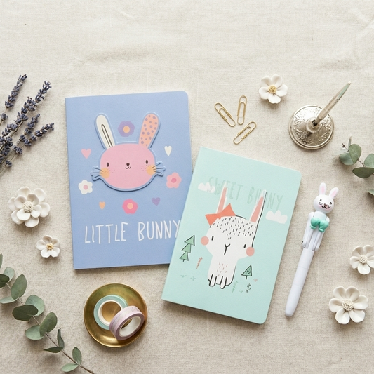Honey Bunny Notebook Duo