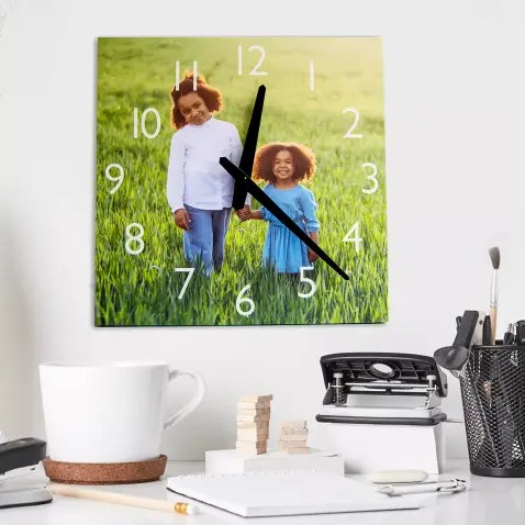 Personalised Canvas Clock – A Timeless Gift with Heart